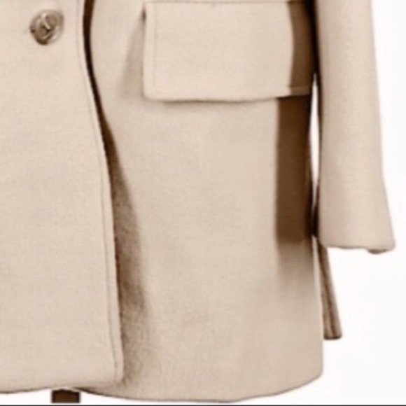 Vintage J. CREW Wool Topcoat, size M - Picture 10 of 16